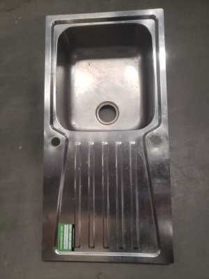Évier en inox