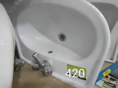 Lavabo blanc