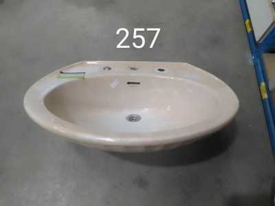 lavabo orangé