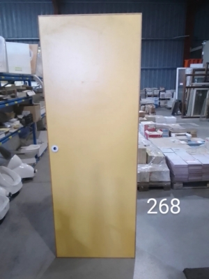 Porte jaune