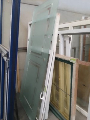 Porte en verre