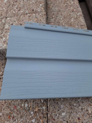 Bardage Kaycan PVC - BLEU AZURE
