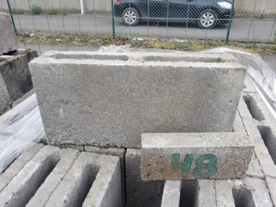 Blocs en béton creux