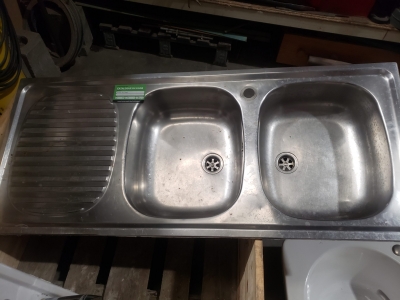 Évier en inox