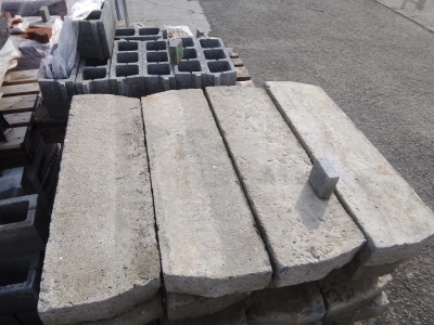 Bordures de béton