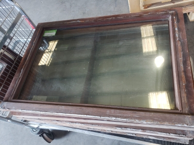 Châssis en bois fixe