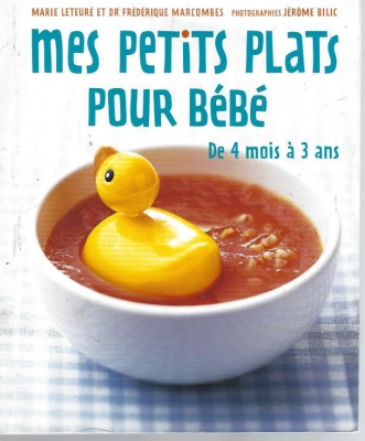 Mes petits plats pour bébé