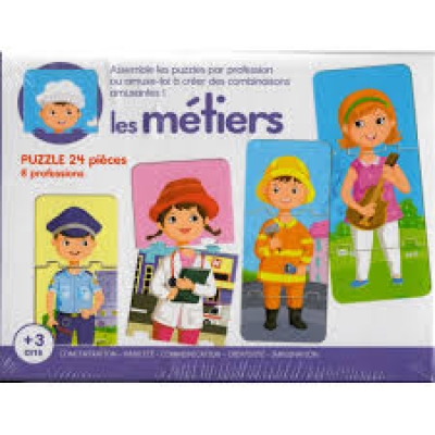 Puzzle: Les métiers (sous blister)