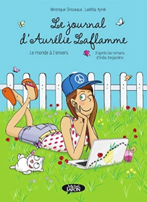 Le journal d'Aurélie Laflamme, tome 2 : Le monde à l'envers (BD)