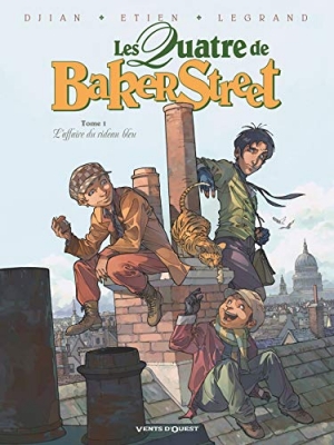 Les quatre de Baker Street, tome 1 : L'affaire du rideau bleu
