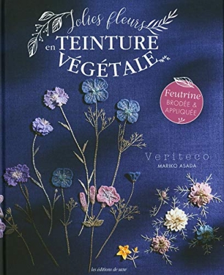 Jolies fleurs en teinture végétale
