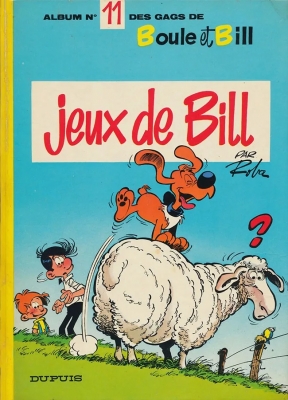 Boule et Bill, tome 11 - Jeux de Bill