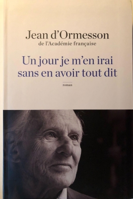 Un jour je m'en irai sans avoir tout dit