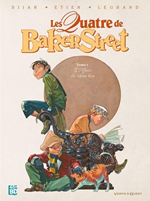 Les quatre de Baker Street, tome 1 : L'affaire du rideau bleu