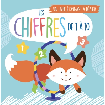 Un livre étonnant à déplier: Les chiffres de 1 à 10