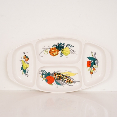 Plateau compartimenté en faïence Villeroy&Boch