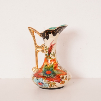Vase en céramique signé Hubert Bequet Quaregnon