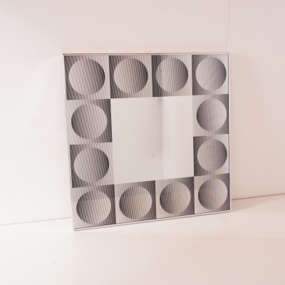 Miroir Art Optique style Vasarely