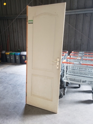Porte blanche