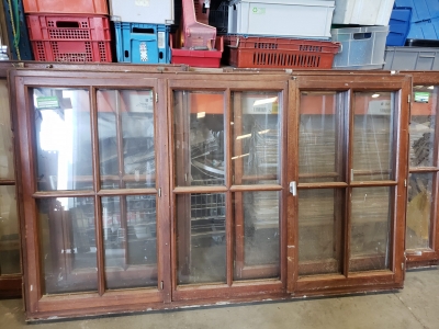 Châssis en bois 2 ouvrant
