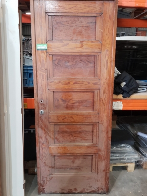 Porte en pin