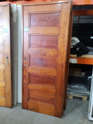Porte en pin