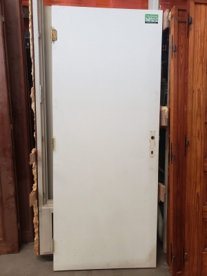 Porte en bois blanche