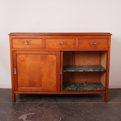 Buffet rétro en bois