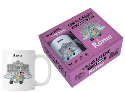 Coffret : On se casse à Rome + mug