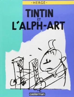 Tintin et l'Alph-Art - Transcription des dialogues découpage graphique