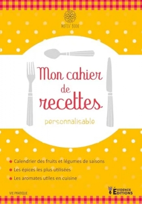 Livre de recettes personnalisable - Motiv'Book
