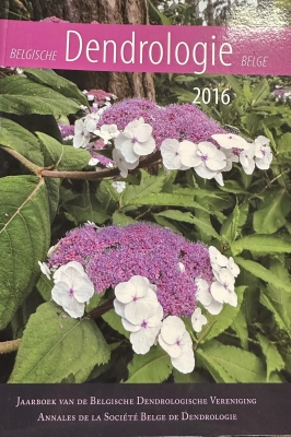 Annales de la société belge de Dendrologie 2016 (Bilingue Fr-Ndls)