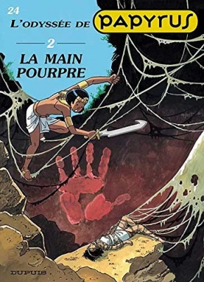 L'odyssée de Papyrus, tome 24 - La main pourpre