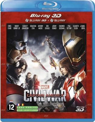 Captain America : Civil War Blu-ray 3D + 2D
