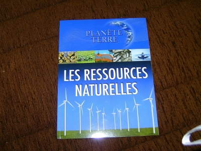 Planète Terre -Les ressources naturelles