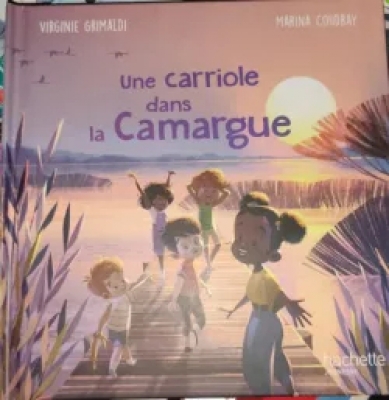 Une carriole dans la Camargue - Virginie Grimaldi