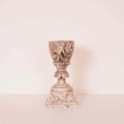 Vase en marbre vintage