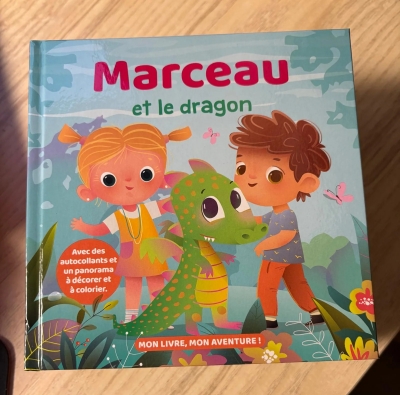 Mon livre, mon aventure : Marceau et le dragon