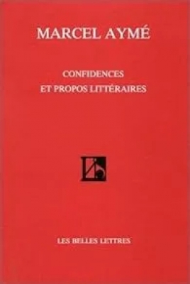 Confidences et propos littéraires