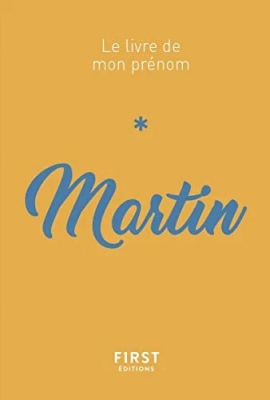 Le livre de mon prénom - Martin