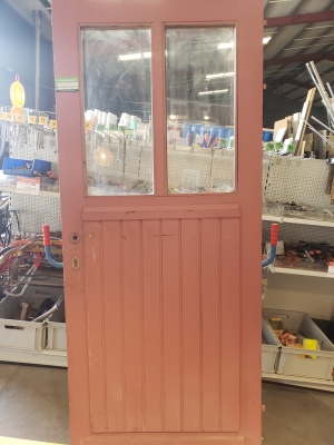 Porte en bois extérieur