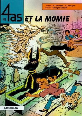 Les 4 as - Tome 36 - Les 4 as et la momie (édition originale)