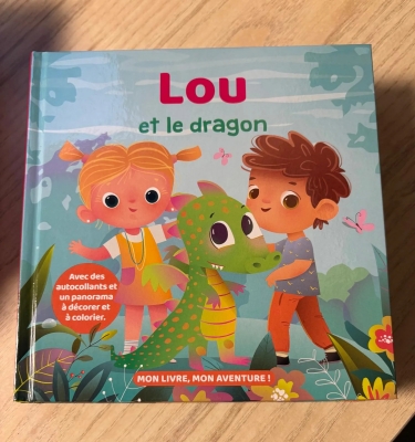 Mon livre, mon aventure : Lou et le dragon