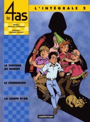 Les 4 as - L'intégrale - Tome 2 - Le visiteur de minuit - Le Couroucou - La coupe d'or