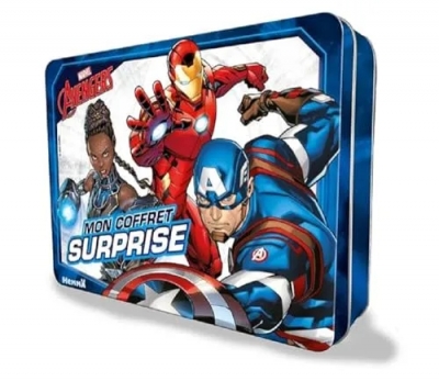 Marvel Avengers - Mon coffret surprise -Coffret coloriage et activités (sous blister)