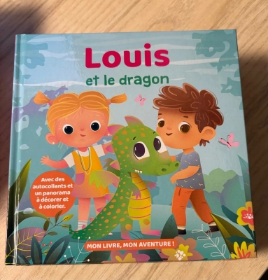 Mon livre, mon aventure : Louis et le dragon
