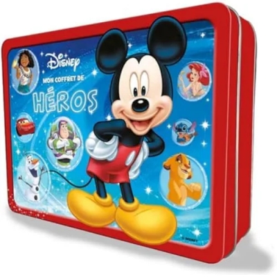 Disney - Mon coffret de héros - Coffret coloriage et activités (sous blister )
