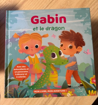 Mon livre, mon aventure : Gabin et le dragon