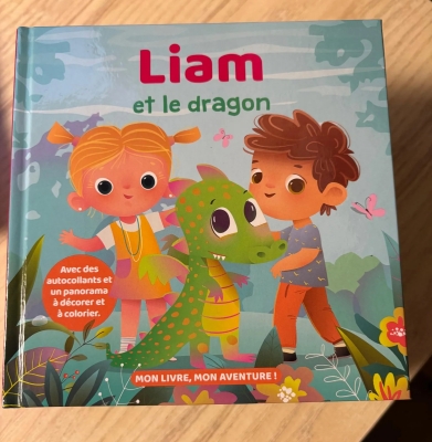 Mon livre, mon aventure : Liam et le dragon