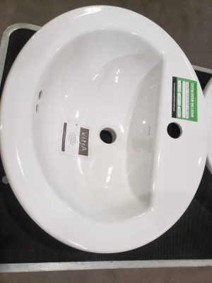 Évier Vitra à encastrer (Manua)